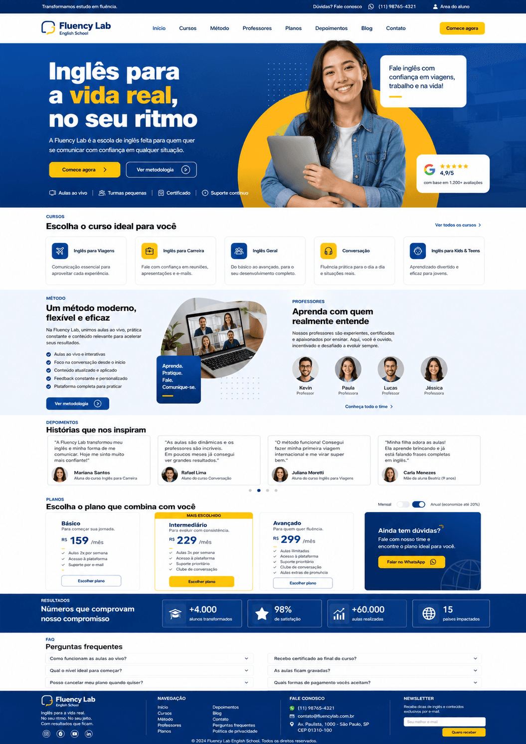 Landing Page de Alta Conversão