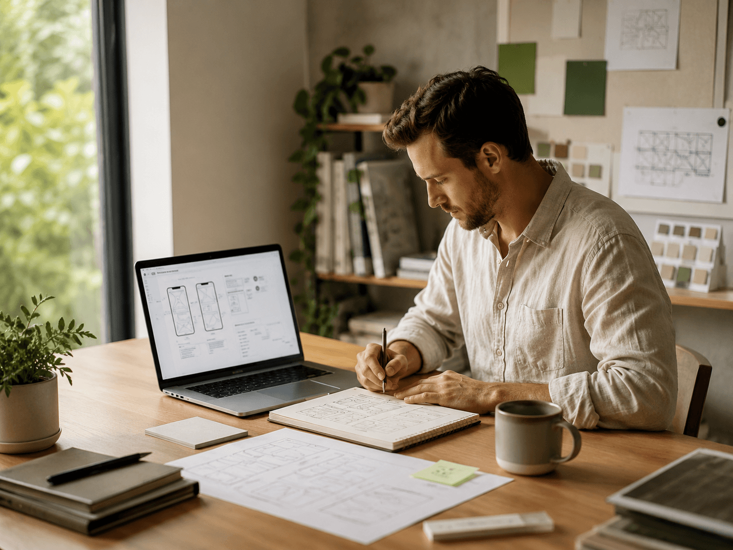 Processo de design e estratégia web do briefing ao lançamento
